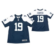 Youth Dallas Cowboys #19 Amari Cooper Navy Nike Team Color Game Jersey