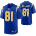 Men Los Angeles Chargers Mike Williams #81 Game Royal Alternate Jersey