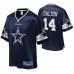 Men Dallas Cowboys Andy Dalton Team Icon Navy Jersey