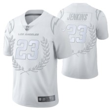 Los Angeles Chargers #23 Rayshawn Jenkins limited edition White collection Jersey