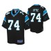 Carolina Panthers Greg Little Black Pro Line Player Jersey