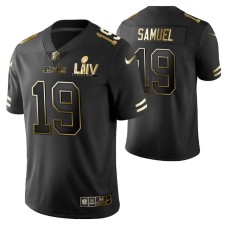 Deebo Samuel San Francisco 49ers Super Bowl LIV Black Vapor Limited Golden Edition Jersey