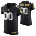 Men New Orleans Saints Custom Golden Edition Black Elite Jersey