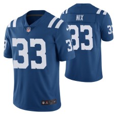 Indianapolis Colts Roosevelt Nix Color Rush Limited Royal Jersey