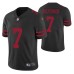 San Francisco 49ers #7 Colin Kaepernick Vapor Limited Black Jersey