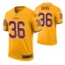 Sean Davis Washington Redskins Gold Color Rush Legend Jersey