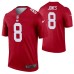 Men Daniel Jones New York Giants Jersey Red Inverted Legend Edition