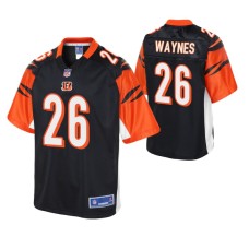 Cincinnati Bengals Trae Waynes Black Pro Line Jersey Men