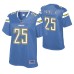 Los Angeles Chargers Chris Harris Jr Light Blue Pro Line Player Jersey Women