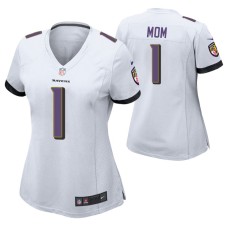 Baltimore Ravens Game 2021 Mother Day White Jersey