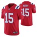 Men New England Patriots N'Keal Harry Red 100th Season Vapor Limited Jersey