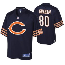 Men Chicago Bears Jimmy Graham Team Icon Navy Jersey