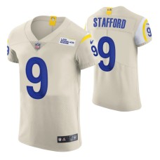 Los Angeles Rams Matthew Stafford #9 Vapor Elite Cream Jersey