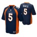 Denver Broncos Blake Bortle #5 Game Navy Jersey