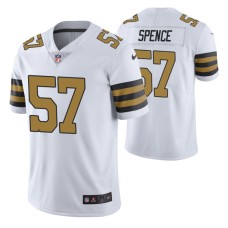 New Orleans Saints Noah Spence Color Rush Limited White Jersey