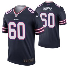 Men Mitch Morse Buffalo Bills Jersey Navy Inverted Legend Edition