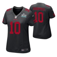 Jimmy Garoppolo San Francisco 49ers Super Bowl LIV Women Black Game Jersey