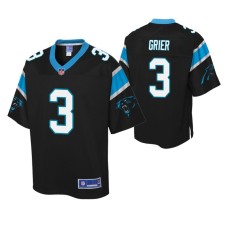 Carolina Panthers Will Grier Black Pro Line Player Jersey