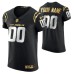 Men Los Angeles Chargers Custom Golden Edition Black Elite Jersey