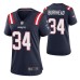 Women New England Patriots Rex Burkhead #34 Game Navy Jersey