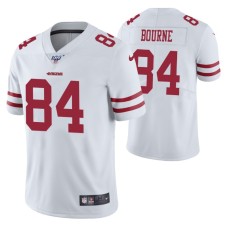 San Francisco 49ers Kendrick Bourne White 100th Season Vapor Limited Men Jersey