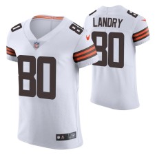 Cleveland Browns Jarvis Landry #80 White Vapor Elite Jersey