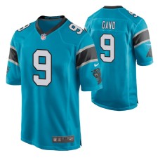 Men Carolina Panthers #9 Graham Gano Blue Nike Game Jersey