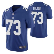 Zach Fulton NO. 73 Vapor Limited Royal New York Giants Jersey