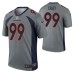 Men Jurrell Casey Denver Broncos Jersey Gray Inverted Legend Edition