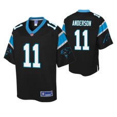 Carolina Panthers Robby Anderson Black Pro Line Jersey Men