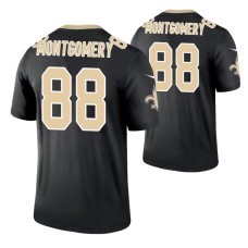 Ty Montgomery #88 New Orleans Saints Black Legend Jersey