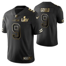 Robbie Gould San Francisco 49ers Super Bowl LIV Black Vapor Limited Golden Edition Jersey