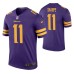 Tajae Sharpe Minnesota Vikings Purple Color Rush Legend Jersey