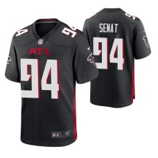 Deadrin Senat Atlanta Falcons Black Game Jersey Men