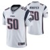 Men New England Patriots Chase Winovich White 100th Season Vapor Limited Jersey