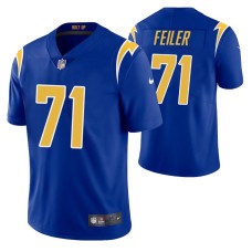 Matt Feiler #71 Vapor Limited Royal Los Angeles Chargers Jersey