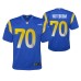 Youth Los Angeles Rams Joseph Noteboom Game #70 Royal Jersey