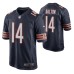 Chicago Bears #14 Andy Dalton Navy Game Jersey