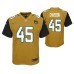 Youth Jacksonville Jaguars K'Lavon Chaisson Color Rush Game #45 Gold Jersey