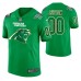 Men Carolina Panthers Custom Kelly Green St. Patrick Day Jersey