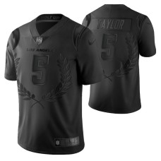 Los Angeles Chargers #5 Tyrod Taylor limited edition Black collection Jersey