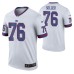 Men No. 76 Nate Solder New York Giants White Color Rush Legend Jersey