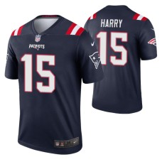 Men N'Keal Harry #15 New England Patriots Navy Legend Jersey