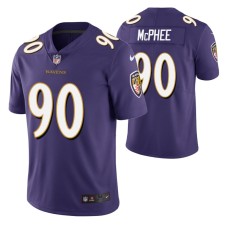 Men Baltimore Ravens Pernell McPhee Purple Vapor Untouchable Limited Jersey