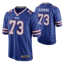 Buffalo Bills Dion Dawkins #73 Game Royal Jersey