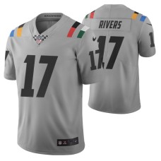 Indianapolis Colts Philip Rivers City Edition Gray Vapor Limited Jersey