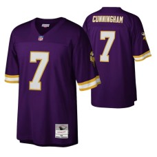 Men Minnesota Vikings Randall Cunningham 1998 Legacy Replica Purple Jersey