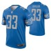 Men Kerryon Johnson #33 Detroit Lions Blue Legend Jersey