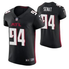 Men Atlanta Falcons Deadrin Senat Vapor Elite Black Jersey