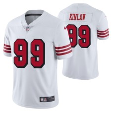 San Francisco 49ers Javon Kinlaw Color Rush Limited White Jersey